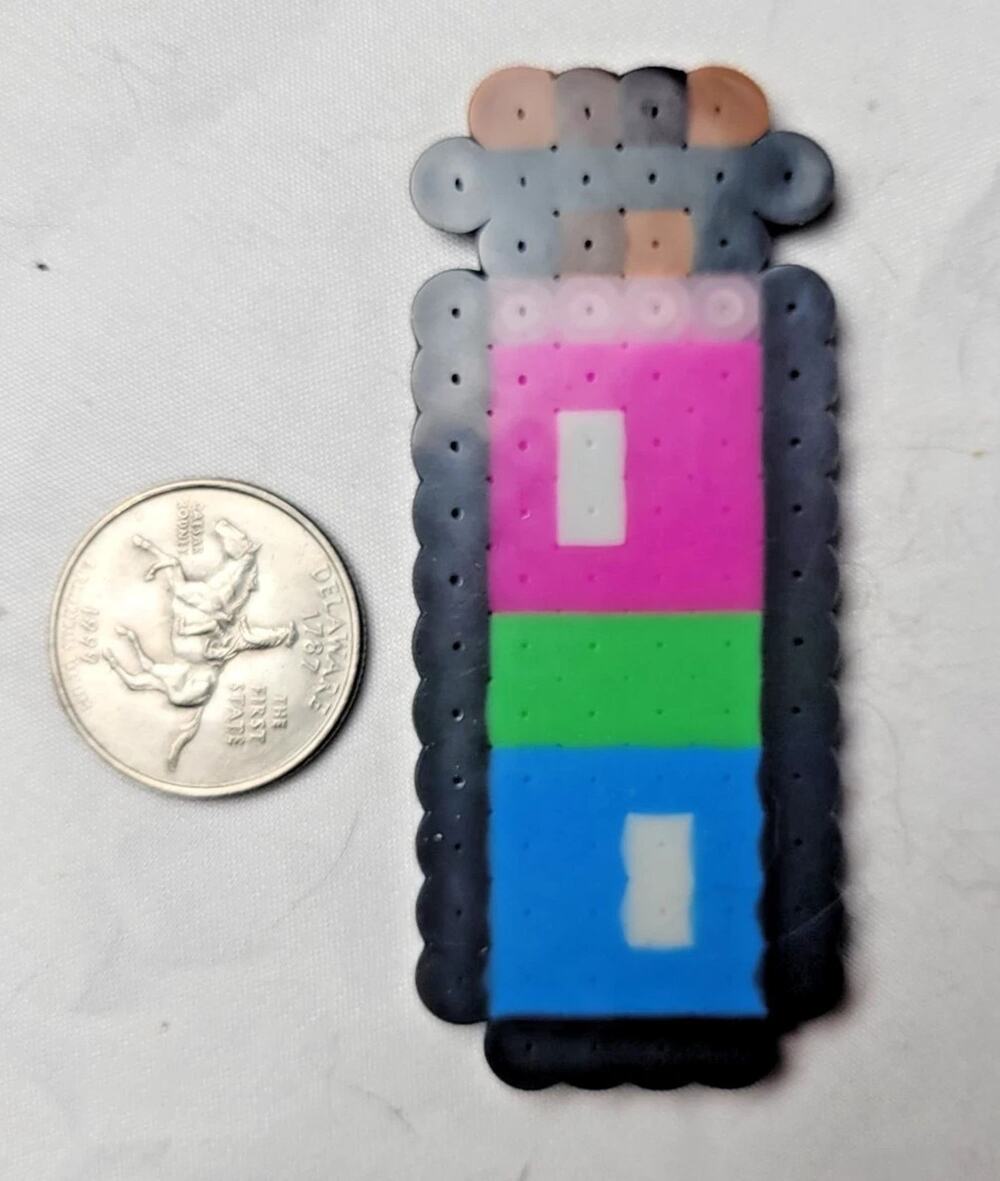 Polysexual LGBT Potion Perler Pixel Art